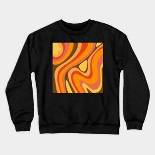 Groovy lines Crewneck Sweatshirt